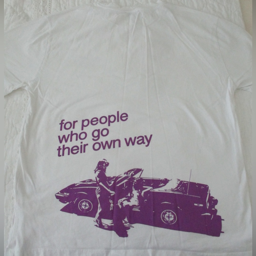 Gimme 5 X A.P.C Vince Tee (White & Purple)